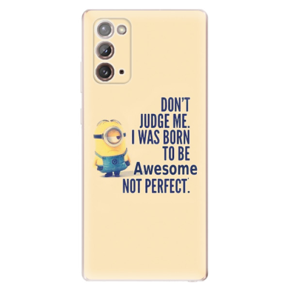 Odolné silikonové pouzdro iSaprio - Be Awesome - Samsung Galaxy Note 20