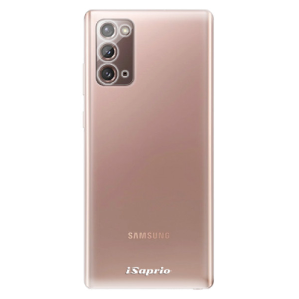 Odolné silikonové pouzdro iSaprio - 4Pure - mléčný bez potisku - Samsung Galaxy Note 20