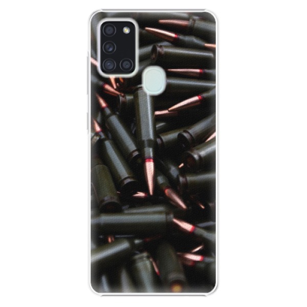 Plastové pouzdro iSaprio - Black Bullet - Samsung Galaxy A21s