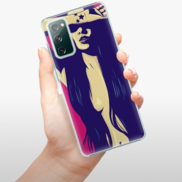 Plastové pouzdro iSaprio - Cartoon Girl - Samsung Galaxy S20 FE