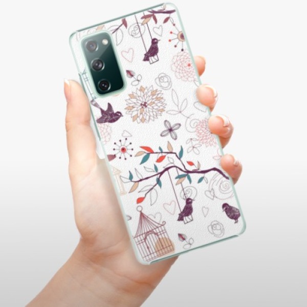 Plastové pouzdro iSaprio - Birds - Samsung Galaxy S20 FE
