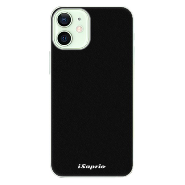 Plastové pouzdro iSaprio - 4Pure - černý - iPhone 12 mini