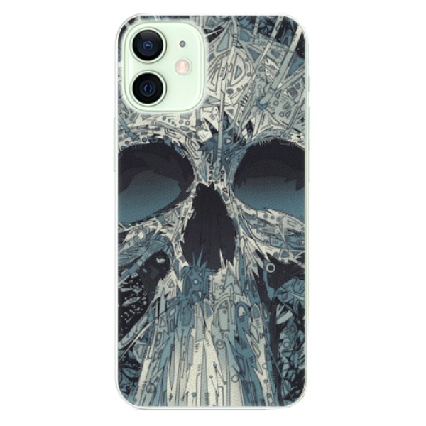 Plastové pouzdro iSaprio - Abstract Skull - iPhone 12