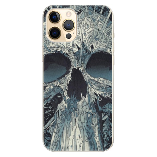 Plastové pouzdro iSaprio - Abstract Skull - iPhone 12 Pro
