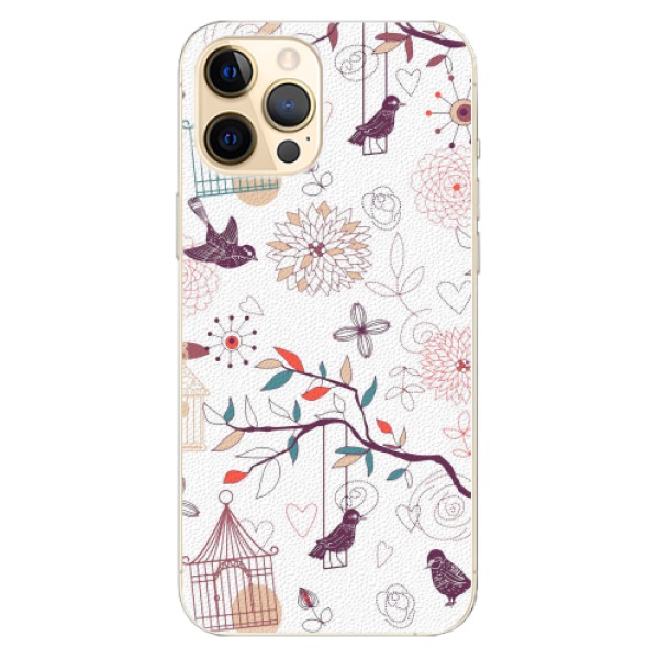 Plastové pouzdro iSaprio - Birds - iPhone 12 Pro