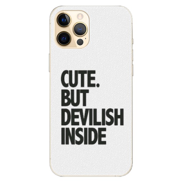 Plastové pouzdro iSaprio - Devilish inside - iPhone 12 Pro Max