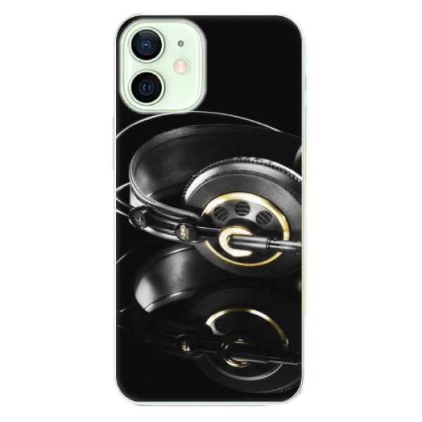 Odolné silikonové pouzdro iSaprio - Headphones 02 - iPhone 12 mini