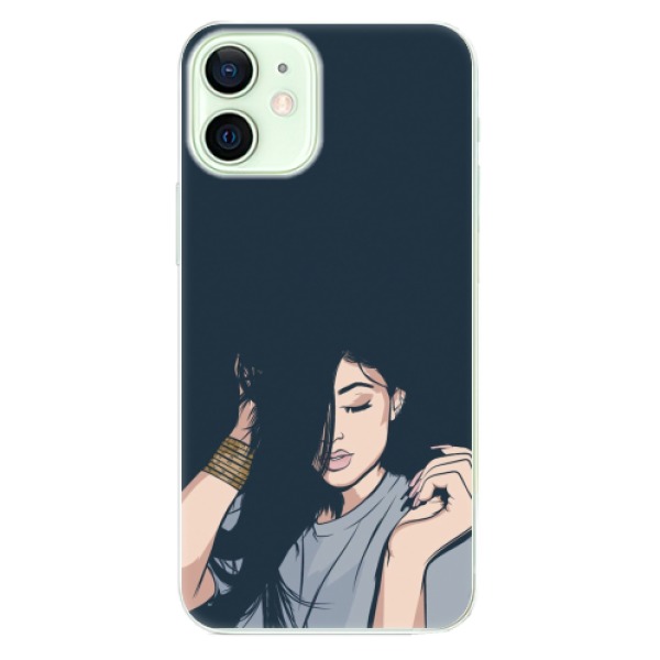 Odolné silikonové pouzdro iSaprio - Swag Girl - iPhone 12 mini