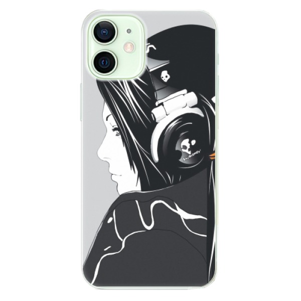 Odolné silikonové pouzdro iSaprio - Headphones - iPhone 12 mini