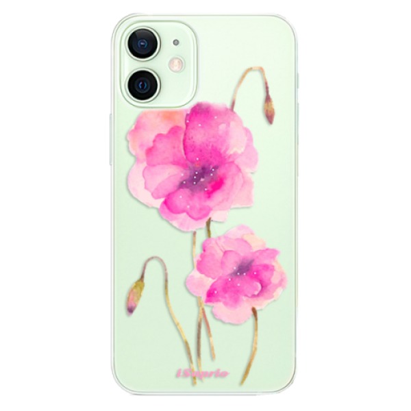 Odolné silikonové pouzdro iSaprio - Poppies 02 - iPhone 12 mini