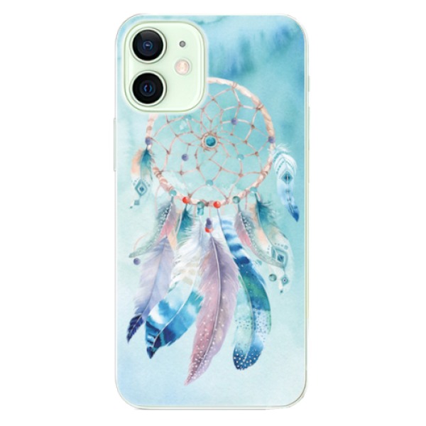 Odolné silikonové pouzdro iSaprio - Dreamcatcher Watercolor - iPhone 12 mini