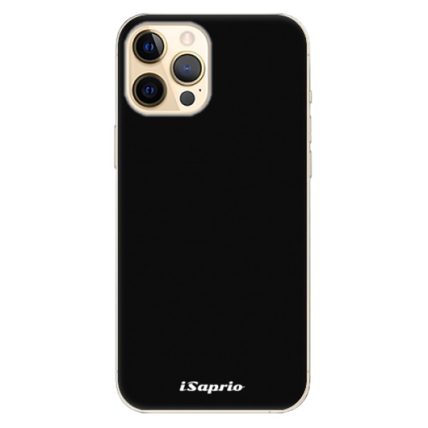 Odolné silikonové pouzdro iSaprio - 4Pure - černý - iPhone 12 Pro