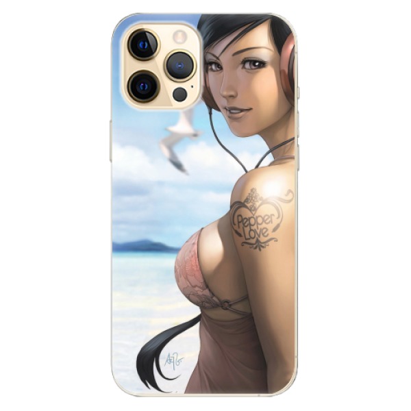 Odolné silikonové pouzdro iSaprio - Girl 02 - iPhone 12 Pro Max