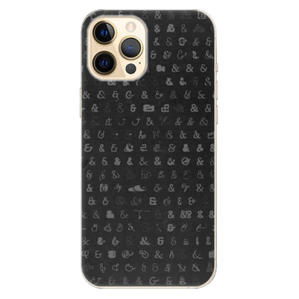 Odolné silikonové pouzdro iSaprio - Ampersand 01 - iPhone 12 Pro Max