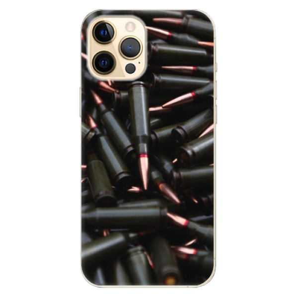 Odolné silikonové pouzdro iSaprio - Black Bullet - iPhone 12 Pro Max