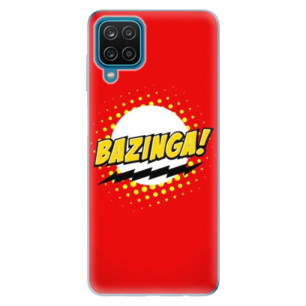 Odolné silikonové pouzdro iSaprio - Bazinga 01 - Samsung Galaxy A12
