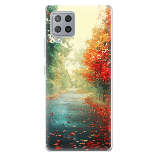 Odolné silikonové pouzdro iSaprio - Autumn 03 - Samsung Galaxy A42
