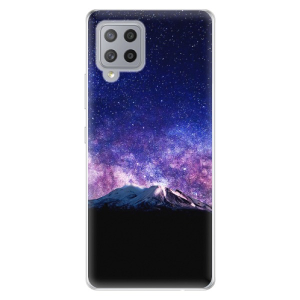 Odolné silikonové pouzdro iSaprio - Milky Way - Samsung Galaxy A42