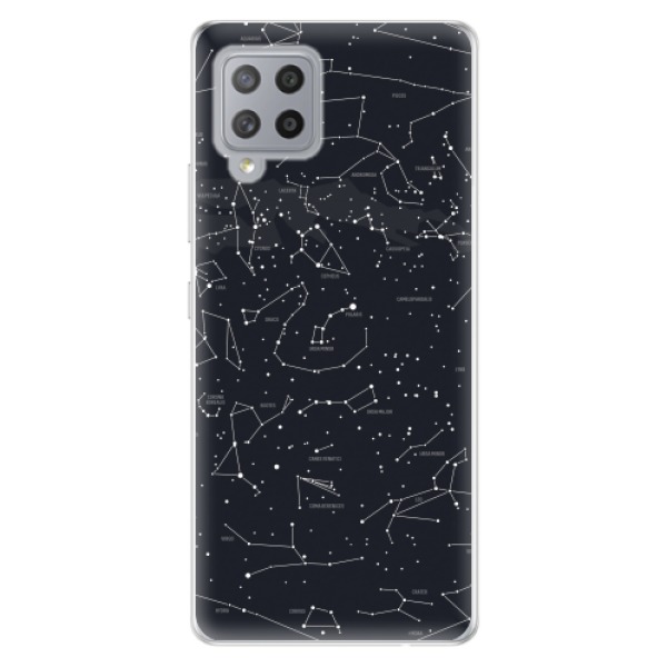 Odolné silikonové pouzdro iSaprio - Night Sky 01 - Samsung Galaxy A42