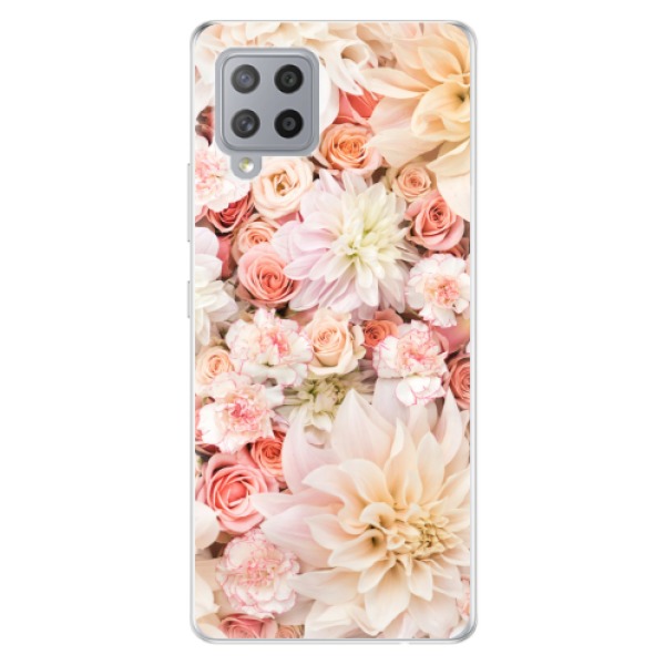 Odolné silikonové pouzdro iSaprio - Flower Pattern 06 - Samsung Galaxy A42