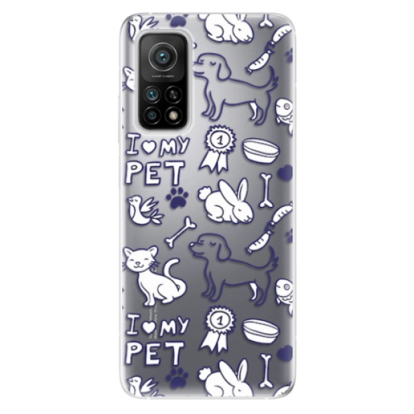 Odolné silikonové pouzdro iSaprio - Love my pets - Xiaomi Mi 10T / Mi 10T Pro