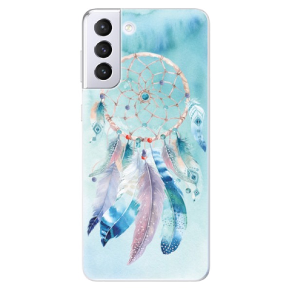 Odolné silikonové pouzdro iSaprio - Dreamcatcher Watercolor - Samsung Galaxy S21+
