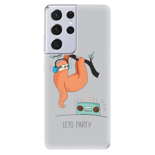Odolné silikonové pouzdro iSaprio - Lets Party 01 - Samsung Galaxy S21 Ultra