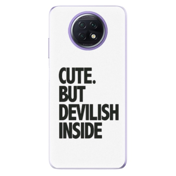 Odolné silikonové pouzdro iSaprio - Devilish inside - Xiaomi Redmi Note 9T