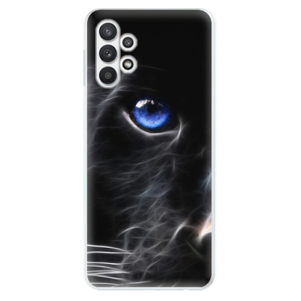 Odolné silikonové pouzdro iSaprio - Black Puma - Samsung Galaxy A32