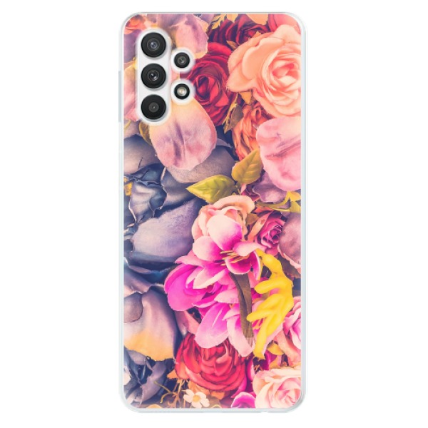 Odolné silikonové pouzdro iSaprio - Beauty Flowers - Samsung Galaxy A32