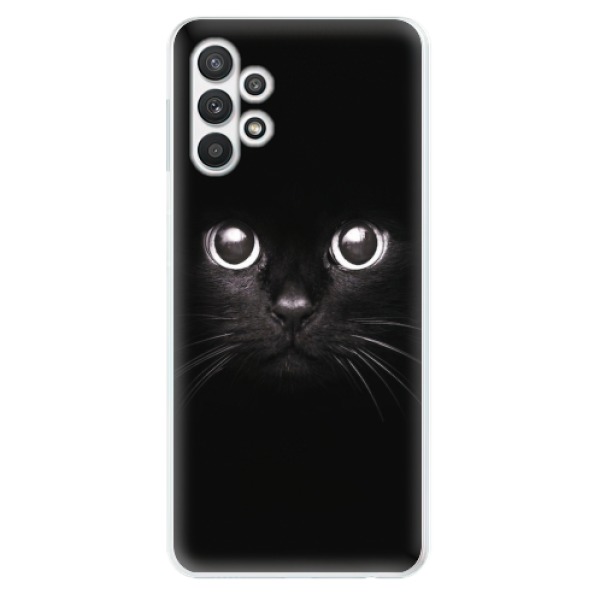 Odolné silikonové pouzdro iSaprio - Black Cat - Samsung Galaxy A32