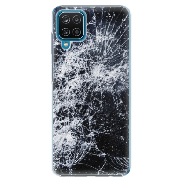 Plastové pouzdro iSaprio - Cracked - Samsung Galaxy A12