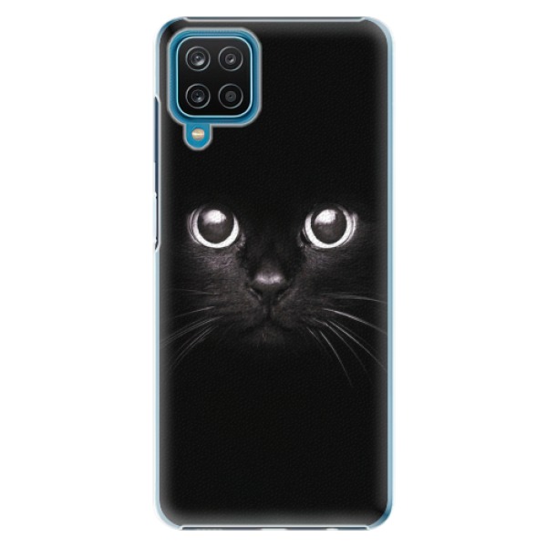 Plastové pouzdro iSaprio - Black Cat - Samsung Galaxy A12