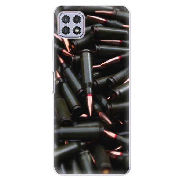 Odolné silikonové pouzdro iSaprio - Black Bullet - Samsung Galaxy A22 5G