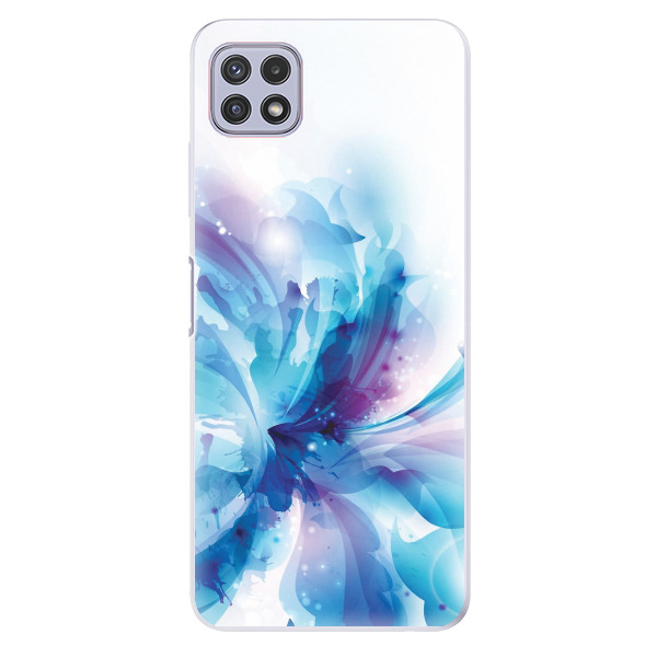 Odolné silikonové pouzdro iSaprio - Abstract Flower - Samsung Galaxy A22 5G