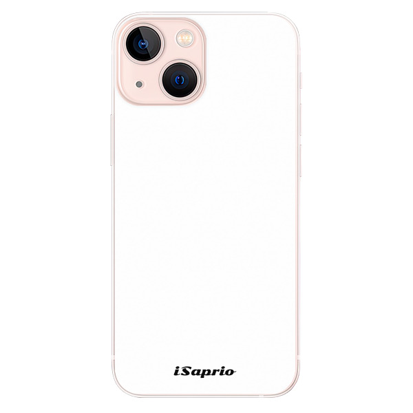 Odolné silikonové pouzdro iSaprio - 4Pure - bílý - iPhone 13 mini