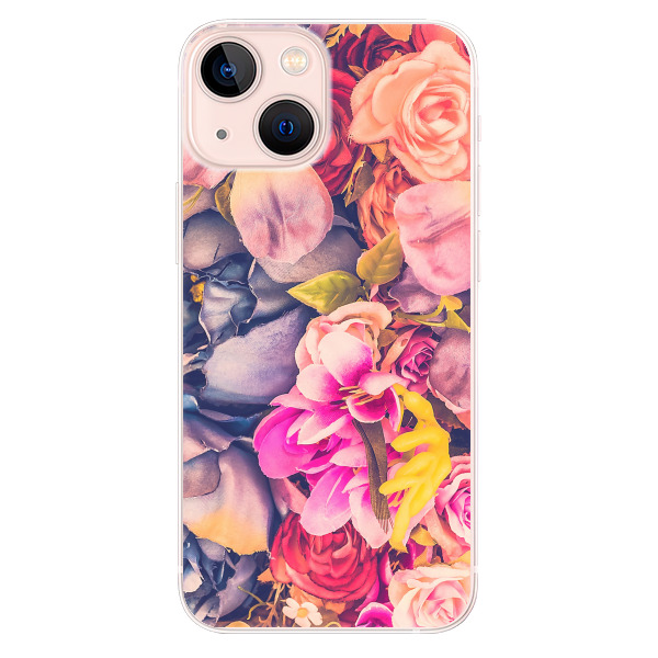 Odolné silikonové pouzdro iSaprio - Beauty Flowers - iPhone 13 mini