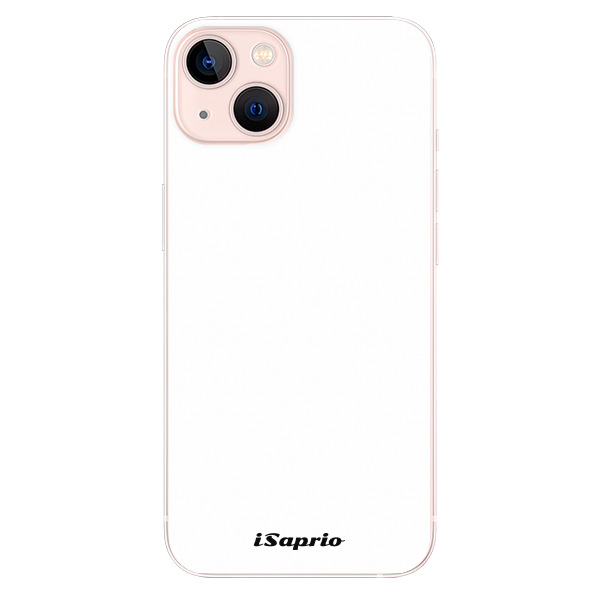 Odolné silikonové pouzdro iSaprio - 4Pure - bílý - iPhone 13