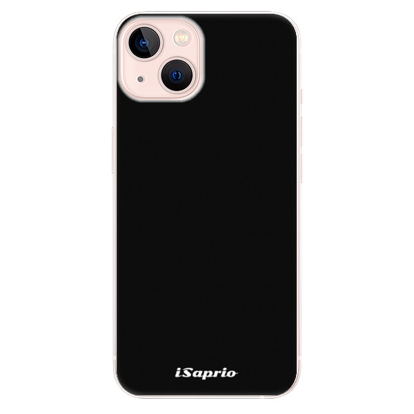 Odolné silikonové pouzdro iSaprio - 4Pure - černý - iPhone 13