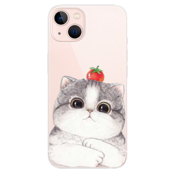 Odolné silikonové pouzdro iSaprio - Cat 03 - iPhone 13
