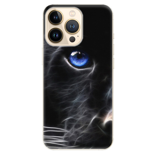 Odolné silikonové pouzdro iSaprio - Black Puma - iPhone 13 Pro