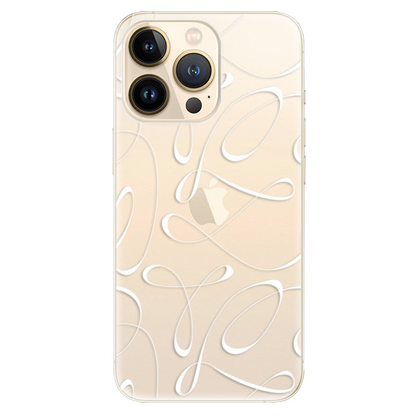 Odolné silikonové pouzdro iSaprio - Fancy - white - iPhone 13 Pro