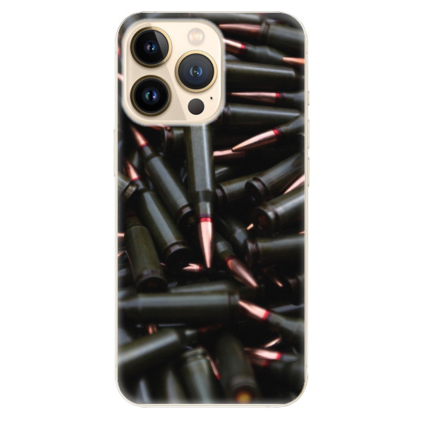 Odolné silikonové pouzdro iSaprio - Black Bullet - iPhone 13 Pro