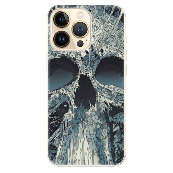 Odolné silikonové pouzdro iSaprio - Abstract Skull - iPhone 13 Pro Max