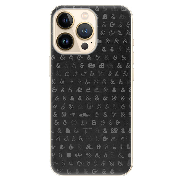 Odolné silikonové pouzdro iSaprio - Ampersand 01 - iPhone 13 Pro Max