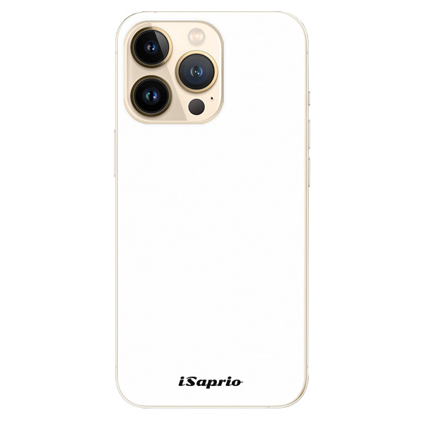 Odolné silikonové pouzdro iSaprio - 4Pure - bílý - iPhone 13 Pro Max