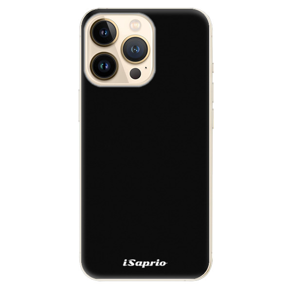 Odolné silikonové pouzdro iSaprio - 4Pure - černý - iPhone 13 Pro Max