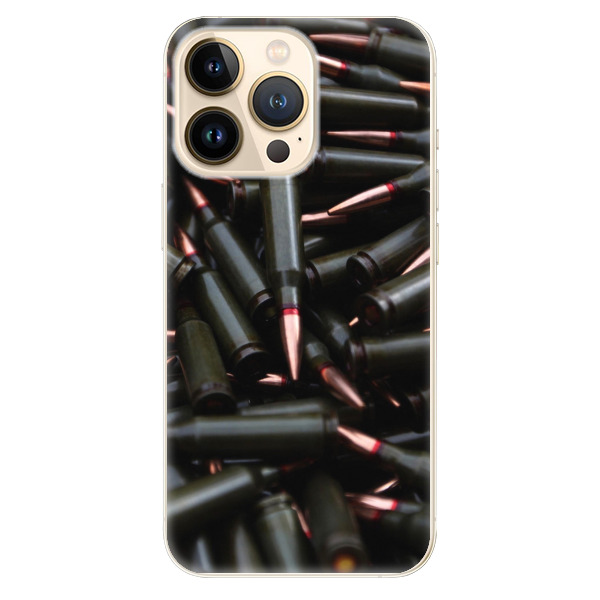 Odolné silikonové pouzdro iSaprio - Black Bullet - iPhone 13 Pro Max