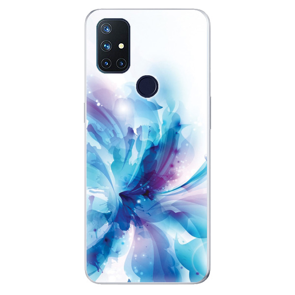 Odolné silikonové pouzdro iSaprio - Abstract Flower - OnePlus Nord N10 5G