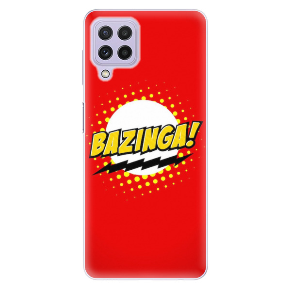 Odolné silikonové pouzdro iSaprio - Bazinga 01 - Samsung Galaxy A22